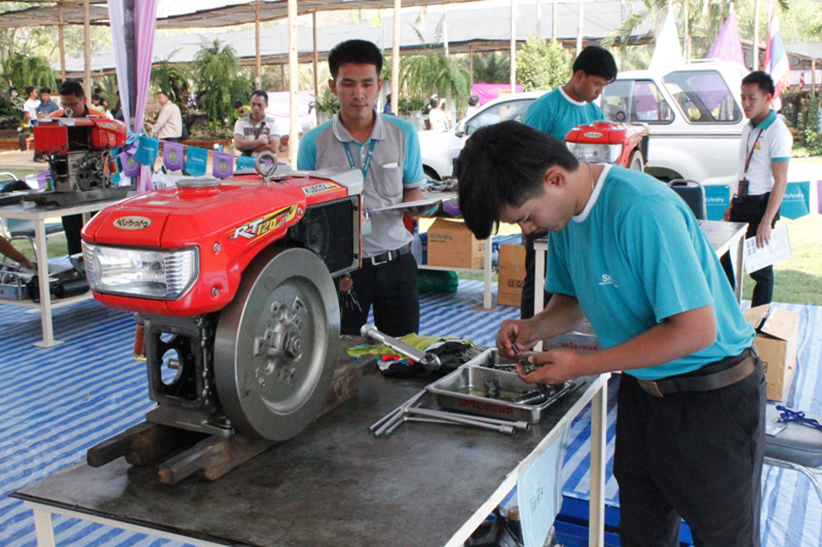 โครงการ KAMP (Kubota Agricultural Machinery Practice Center)