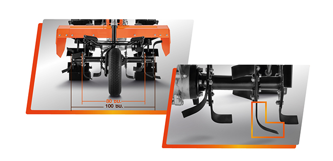 รถไถโรตารี่นั่งขับ PEM1408Plus