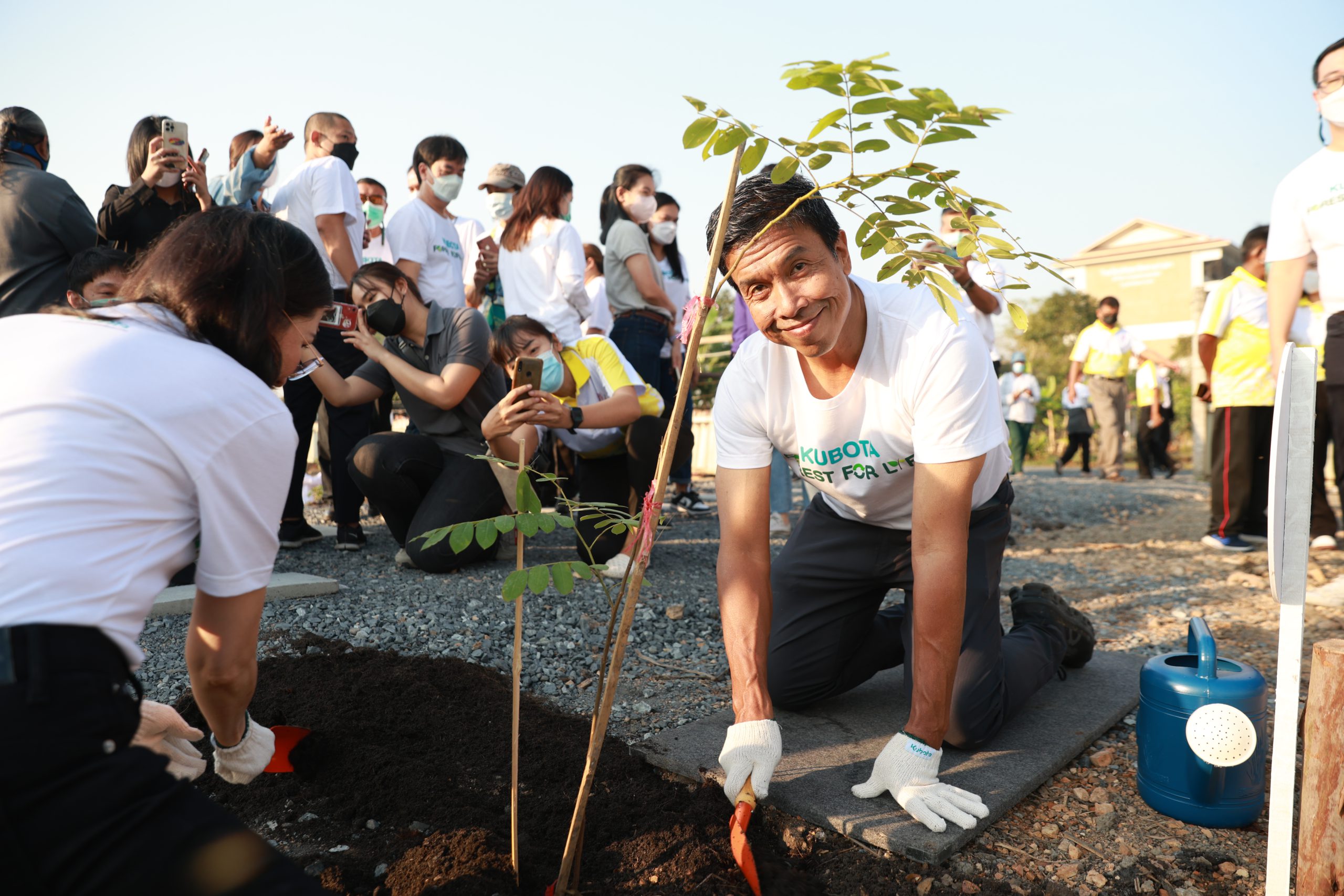 สยามคูโบต้า จัดโครงการ “KUBOTA FOREST FOR LIFE” ปลูกต้นไม้ 5,000 ต้น สร้างกำแพงสีเขียวกรองฝุ่นรอบเขตชั้นนอกกทม.