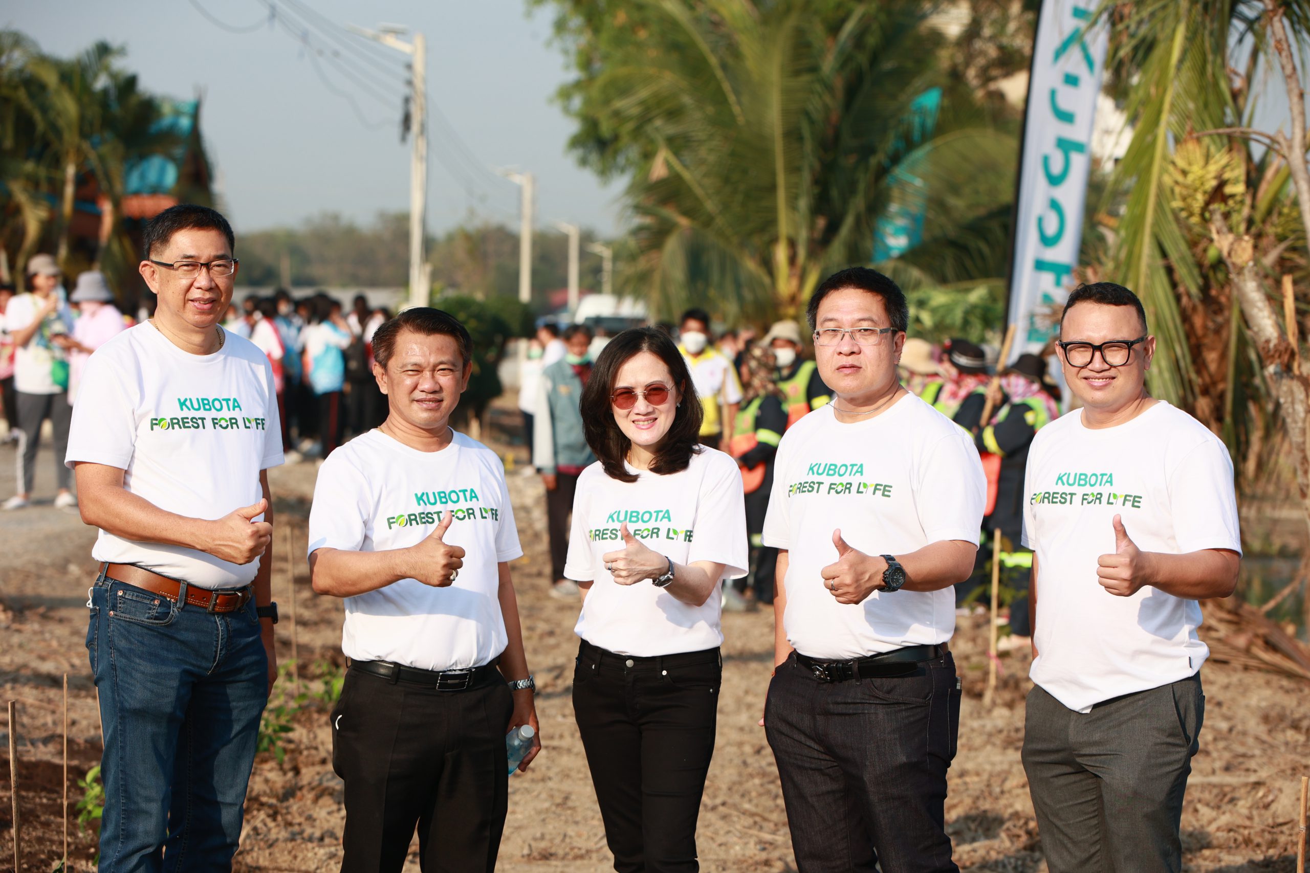 สยามคูโบต้า จัดโครงการ “KUBOTA FOREST FOR LIFE” ปลูกต้นไม้ 5,000 ต้น สร้างกำแพงสีเขียวกรองฝุ่นรอบเขตชั้นนอกกทม.
